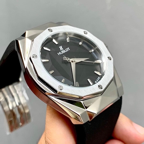 Hublot Classic Orlinski |Nam Giới |Silver |Dây Silicone Đen |Máy Cơ (Automatic) |Size 42mm
