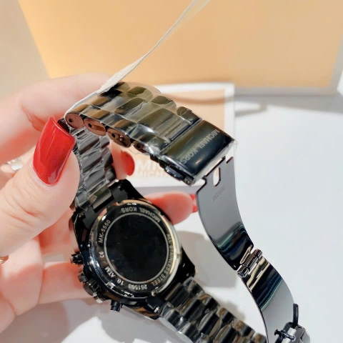 Michael Kors Bradshaw |Nam Giới |Mặt Tròn |Dây Kim Loại Full Đen |Máy Pin (Quartz) |Size 42mm