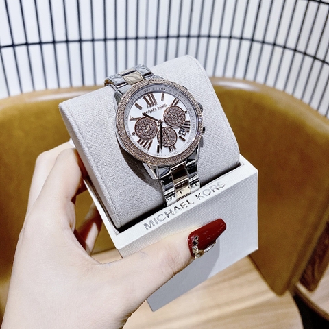 Michael Kors Bryn |Nữ Giới |Chronograph |Dây Kim Loại Demi Rose |Máy Pin (Quartz) |Size 40mm
