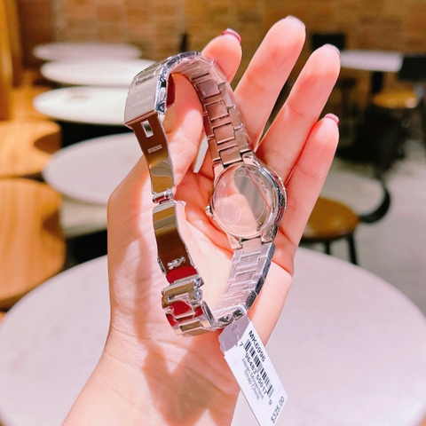 Michael Kors Camille |Nữ Giới |6 Kim |Silver |Dây Kim Loại Full Đá |Máy Pin (Quartz) |Size 33mm