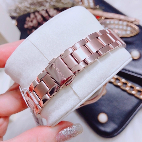 Michael Kors Dáng Fendi |Nữ Giới |Rose Gold |Dây Kim Loại |Máy Pin (Quartz) |Size Vừa 34mm
