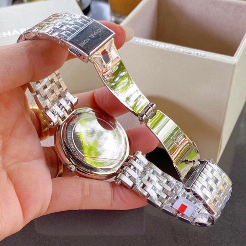 Michael Kors Darci |Nữ Giới |Mặt Full Đá |Dây Kim Loại Silver |Máy Pin (Quartz) |Size 38mm