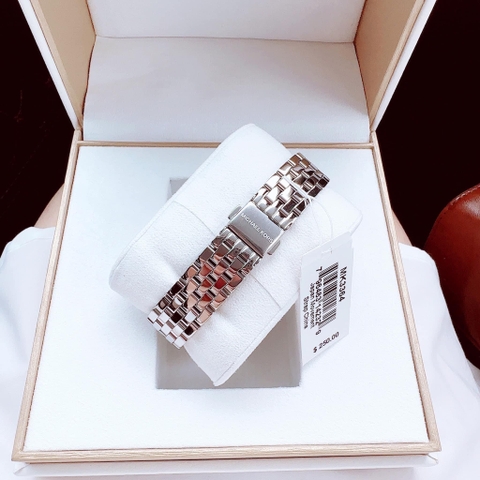 Michael Kors Darci |Nữ Giới |Đá Trắng Silver |Dây Kim Loại |Máy Pin (Máy Quartz) |Size Vừa 33mm