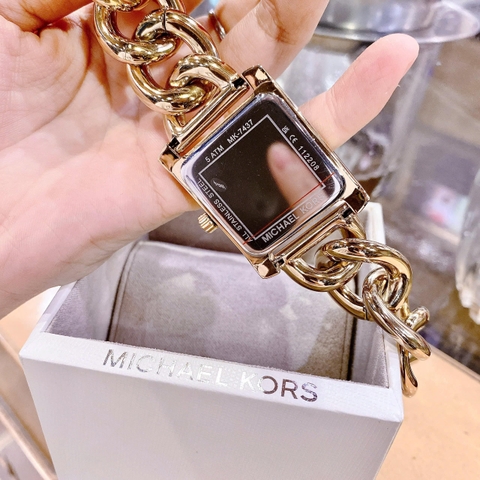 Michael Kors Emery |Nữ Giới |Mặt Hình Báo |Dây Mắt Xích Vàng |Máy Pin (Quartz) |Size 36mm