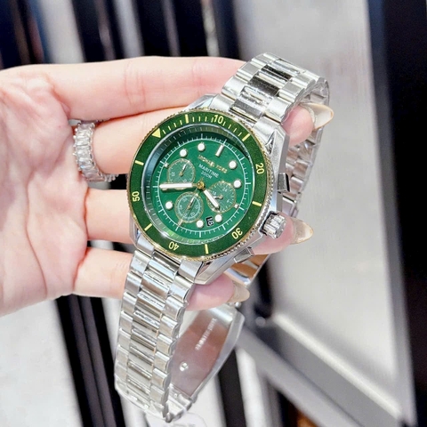 Micheal Kors Oversized Maritime |Nam Giới |Mặt Xanh Lá |Dây Kim Loại |Máy Pin (Quartz) |Size 45mm