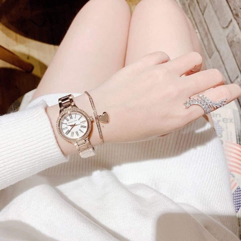 Micheal Kors Taryn |Nữ Giới |Mặt Số La Mã |Dây Kim Loại Rose Gold |Máy Pin (Quartz) |Size 30mm