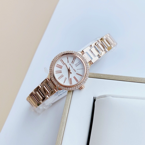Micheal Kors Taryn |Nữ Giới |Mặt Số La Mã |Dây Kim Loại Rose Gold |Máy Pin (Quartz) |Size 30mm
