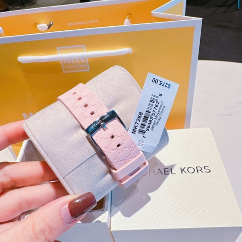 Michael Kors Jessa |Nữ Giới |Chronograph |Dây Silicone Hồng |Máy Pin (Quartz) |Size 40mm