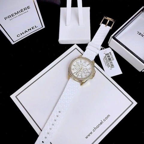 Michael Kors Mini Pilot |Nữ Giới |Đính Đá |Dây Silicone Trắng |Máy Pin (Quartz) |Size 36mm
