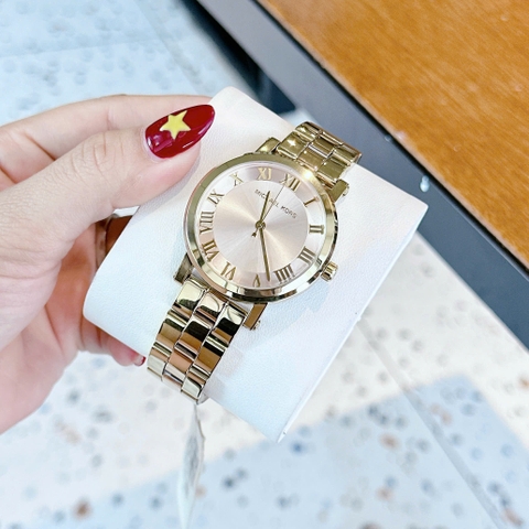 Micheal Kors Norie |Nữ Giới |Mặt Màu Hồng |Dây Kim Loại Rose Gold |Máy Pin (Quartz) |Size 38mm