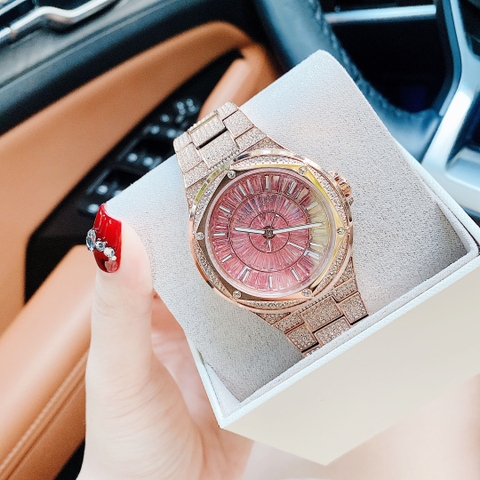 Michael Kors Oversided Lennox |Nữ Giới |Rose Gold |Dây Kim Loại |Máy Pin |Size Lớn 41mm