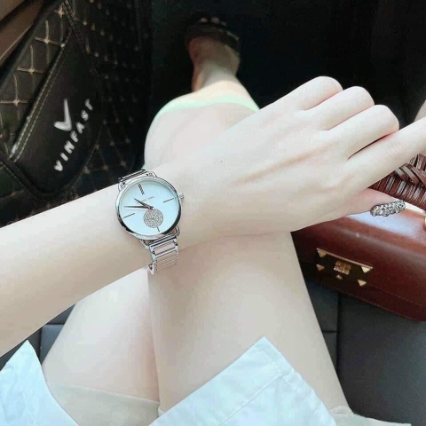 Michael Kors Portia |Nữ Giới |Đính Đá |Dây Kim Loại Demi Rose Gold |Máy Pin (Quartz) |Size 37mm