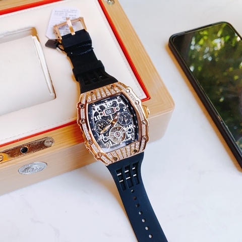 Hanboro Richard Mille |Nam Giới |Mặt Oval |Rose Gold |Máy Cơ (Automatic) |Size 40x50mm