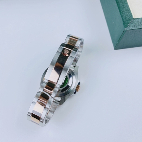 Rolex GMT Master II |Nam Giới |Niềng Đỏ |Dây Kim Loại Demi Vàng |Máy Cơ (Automatic) |Size 40mm