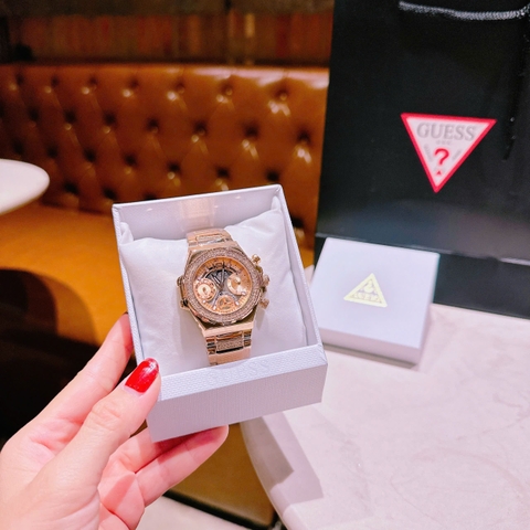 Guess Fusion |Nữ Giới |Đính Đá |Dây Kim Loại Rose Gold |Máy Pin (Quartz) |Size 36mm