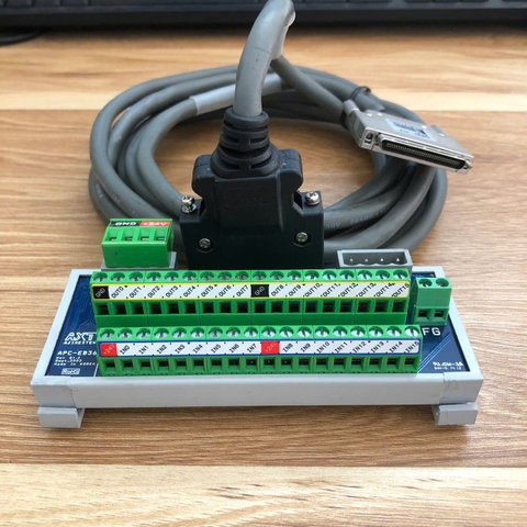 Bộ cầu cáp chống nhiễu AJINEXTEK ATX APC-EB36 Cable IO AJINEXTEK C6836-3TS Cable SHIN HWA 3M 10336 MDR 36 Pin Male to VHDCI 68 Pin Male dài 3M