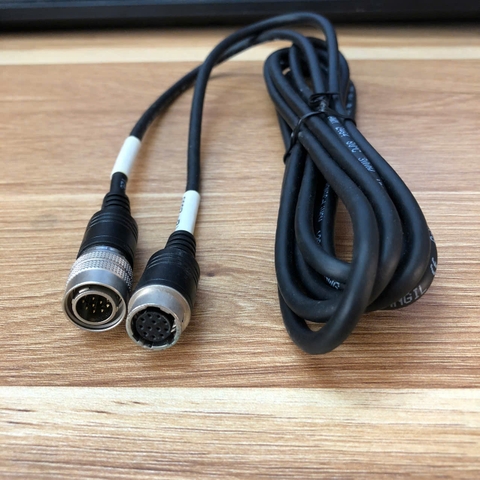 Cáp Camera 12P-2500 Hirose HR10A-10J-12S (74) to HR10A-10J-12S (73) Extension Coaxial cable fr SFCC CCD Camera Hirose M12 12 Pin Female to Hirose M12 12 Pin Male dài 2.5M