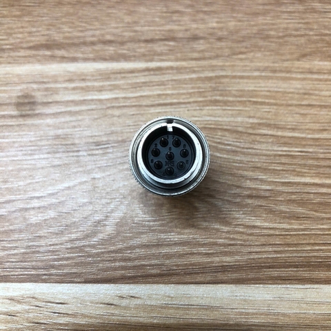 Đầu nối dây Cable Hirose RM15TP-8PH(71) CONN PLUG 8P MALE SILV SLDR CUP Connector