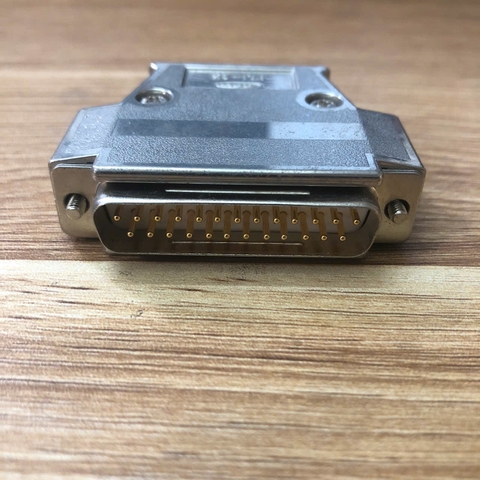 Đầu nối cáp DDK 17J-25 Jack Metal Connector DB25 Male 2 Rows 25 Pin Serial Port Socket D-Sub Connector For Servo Encoder, Medical Máy X-quang