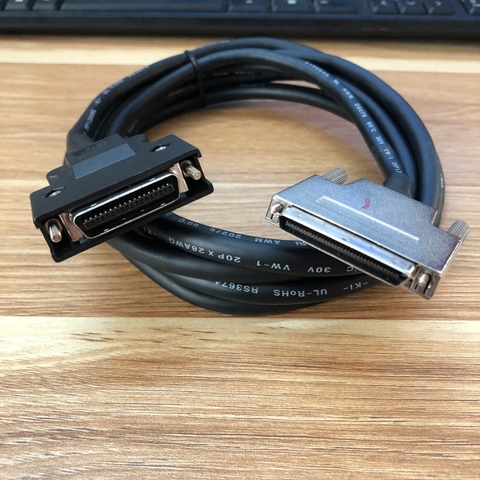 Cáp điều khiển E150633 AWM 20276 RS3674 STARTEC 3M 10336 SCSI MDR 36 Pin Male to VHDCI 68 Pin Male dài 3M