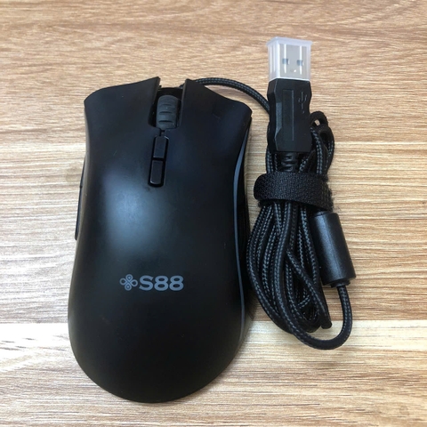 Chuột máy tính có dây S88 Super DPI 1000/2000/3000/4000/6000/10000 MACRO GAMING MOUSE for laptop , PC