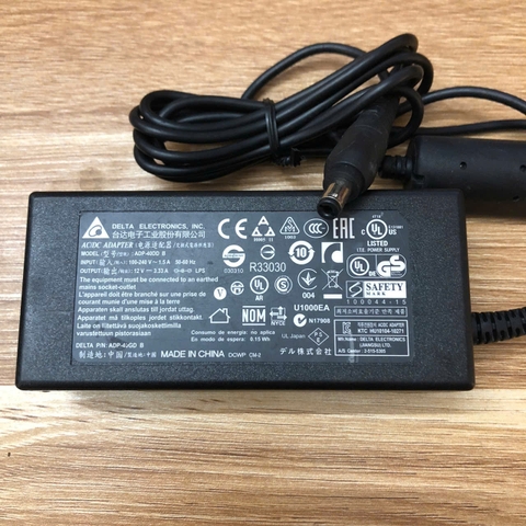 Chuyển nguồn Adapter Original Delta Electronics ADP-40DD B 12V 3.33A 40W dây DC 5.5mm x 2.1mm