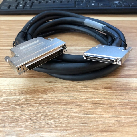 Cáp điều khiển CB-PRS-SE3 E108683 AWM 20276 TAIYOUNG SCSI 68 Pin VHDCI Male to SCSI HPDB 68 Pin Male dài 3M
