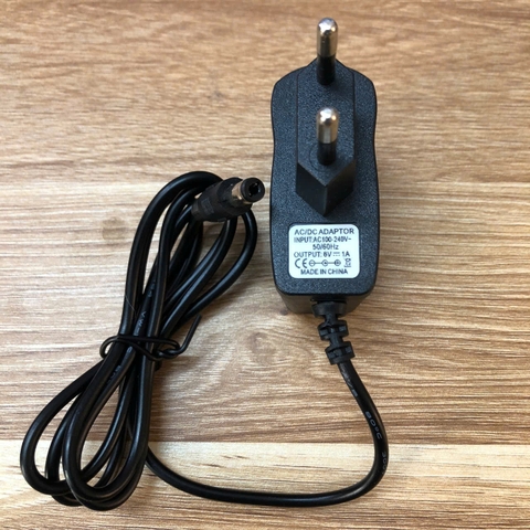 Chuyển nguồn Adapter 6V 1A dây nguồn DC 5.5x2.1mm