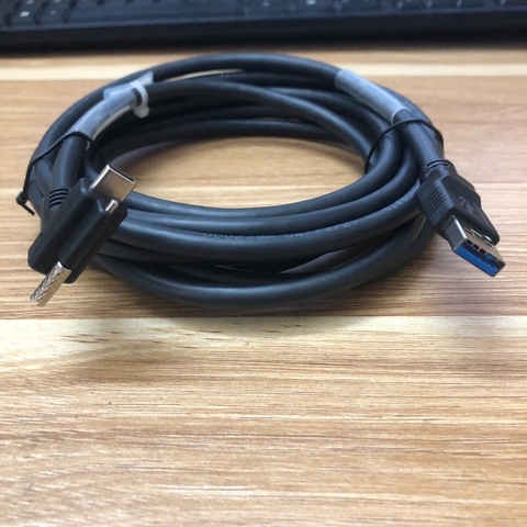 Cáp Camera USB-C <-> A 3M crew Locking Cable Tybe-C to USB 3.0 dài 3M