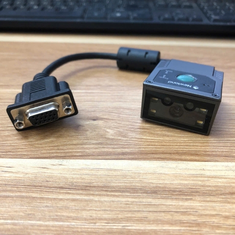 Máy Quét mã vạch Newland NLS-NVF200 NLS-NVF200-SR Barcode scanner Cable CBL-DB15UA-S30 DB15 male to  USB dài 1.5M