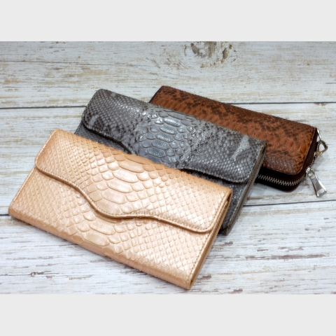 Ví nữ dài da trăn