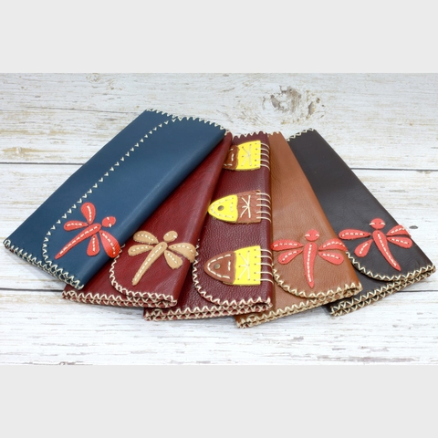 Ví dài da bò nữ F001