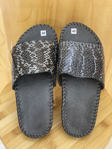 Dép lê da rắn 0001