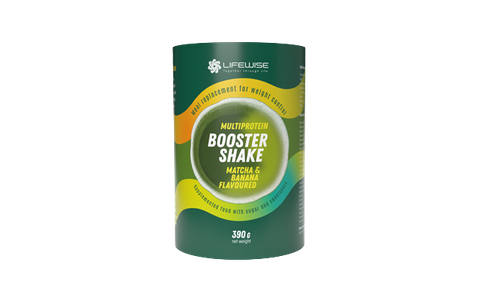 Multiprotein Booster Shake Matcha & Banana Flavoured THỰC PHẨM BỔ SUNG DINH DƯỠNG