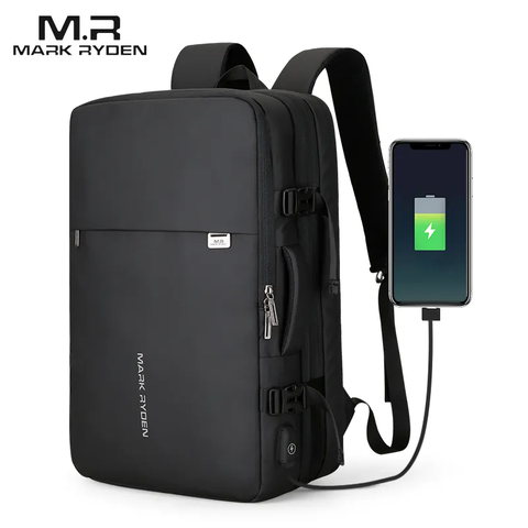Ba Lô Ba Lô Thông Minh Chống Thấm Nước Kinh Doanh Đi Du Lịch Chống Trộm Có Cổng USB MR8057 Dung Tích Lớn