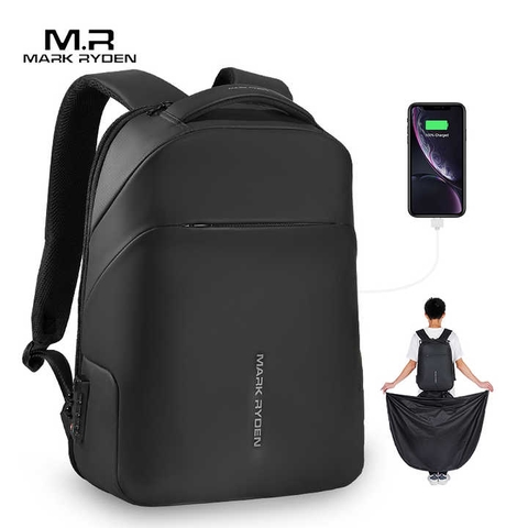 Ba Lô Đựng Laptop Nam Áo Mưa Khẩn Cấp Dành Cho Nam MR9068YY_00