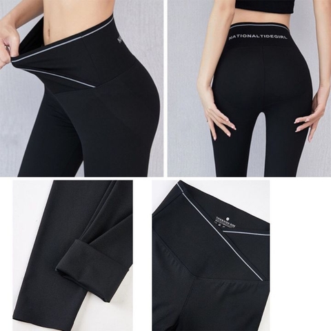 Quần legging thể thao hoặc thời trang Borip 2 da