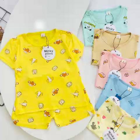 Áo cho bé lụa dẻo Vải Hoàng Kim