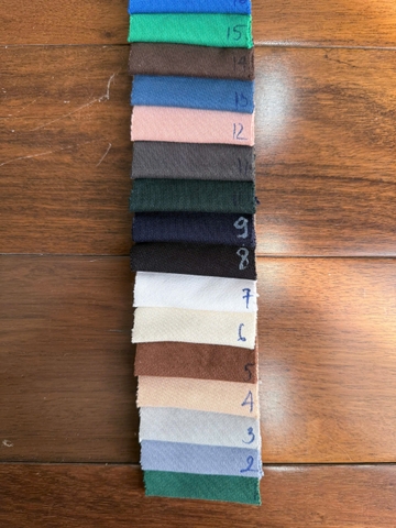 Vải chân cua cotton