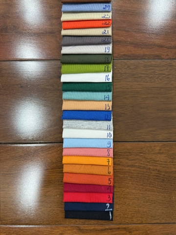 Bảng màu Cotton 4 chiều