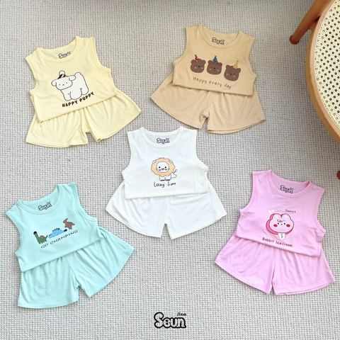 đồ bộ ngắn tay vải visco dẻo