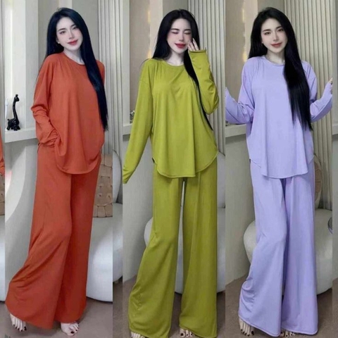 Đồ bộ dài vải visco dẻo