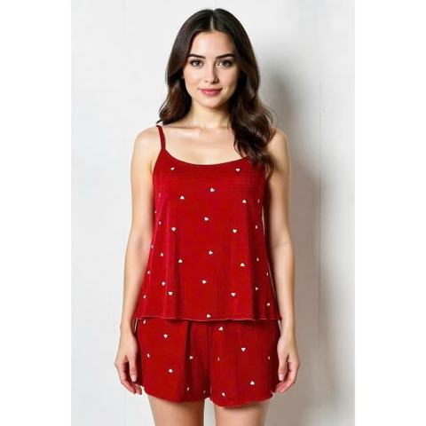 Đồ bộ thun lạnh in hình