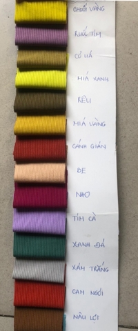 Tăm lạnh/ Thun tăm/ Len tăm