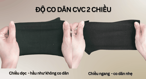 CVC 2 chiều - Cotton 65/35