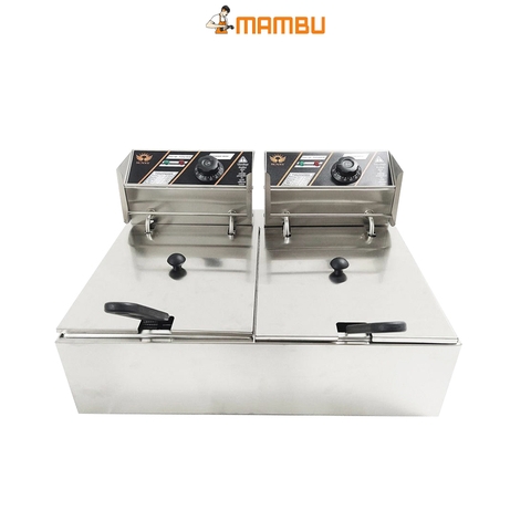 Bếp chiên nhúng đôi 6L+6L Sunny SN-02