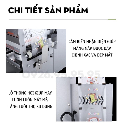 Máy dập nắp cốc bán tự động Verly WY-680
