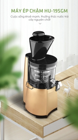Máy ép hoa quả chậm Hu-19SGM