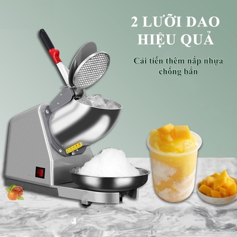 Máy bào đá tuyết 2 lưỡi