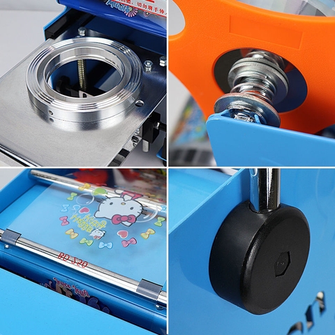 Máy dập nắp cốc , dán miệng cốc thủ công Eton D7